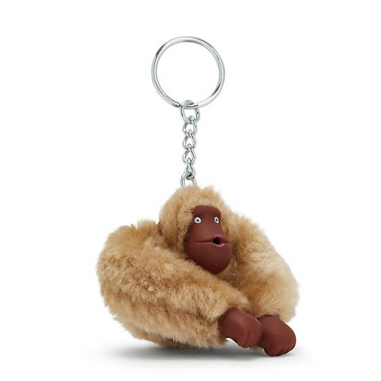 Kipling Sven Small Monkey Keychain Accessories Beige | NO 1206FD